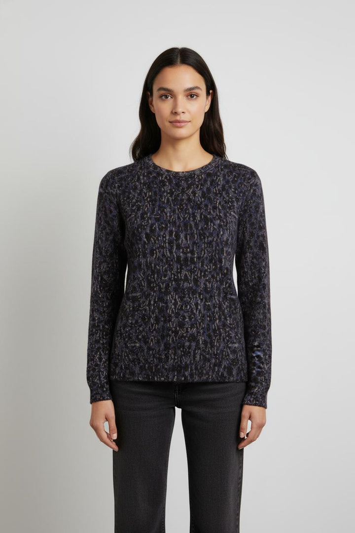 Pull Bleu et Noir - Taille XS/34