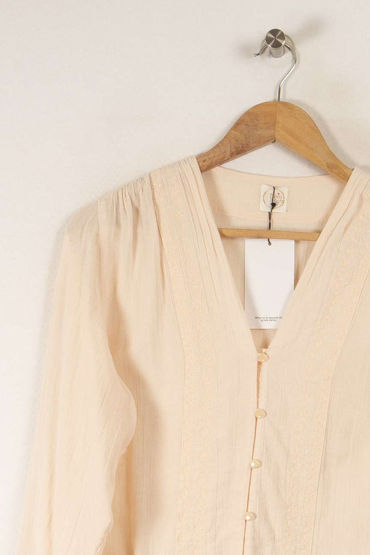 Blouse rose - Taille XS/34 de la marque Des petits hauts | PARAD34155 - Vendu par Paradigme - Image 2