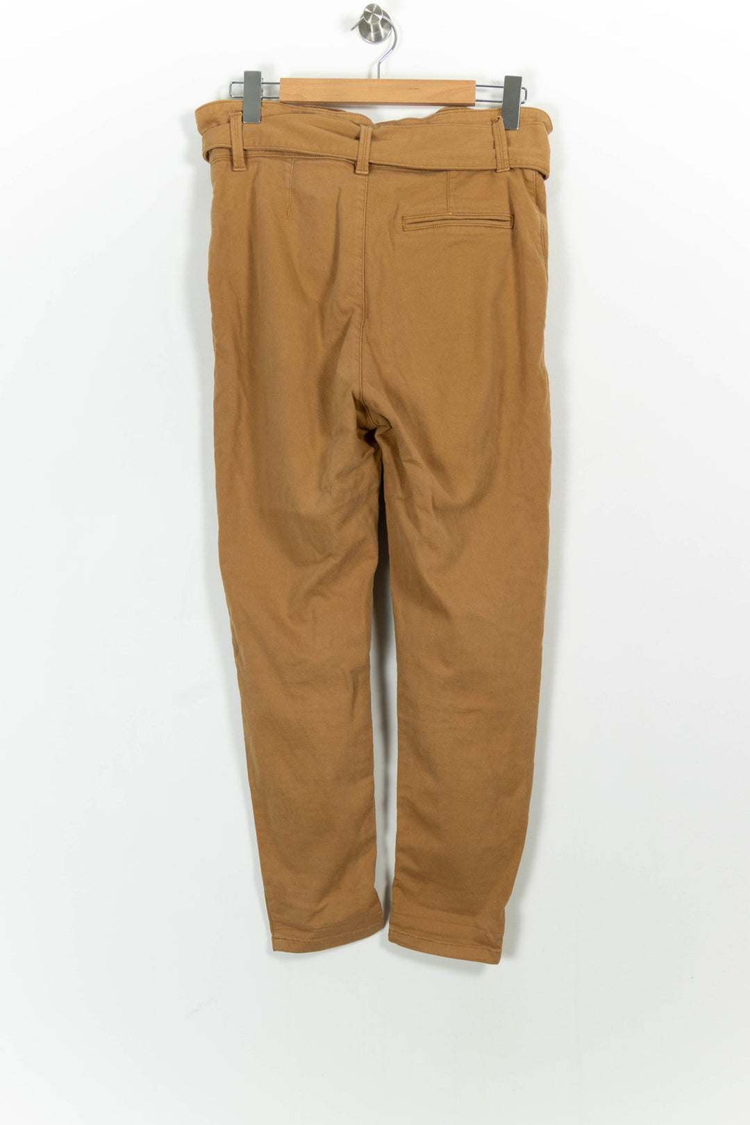 Pantalon Taille Haute Beige - Taille M/38 de la marque Sézane | PARAD34162 - Vendu par Paradigme - Image 4