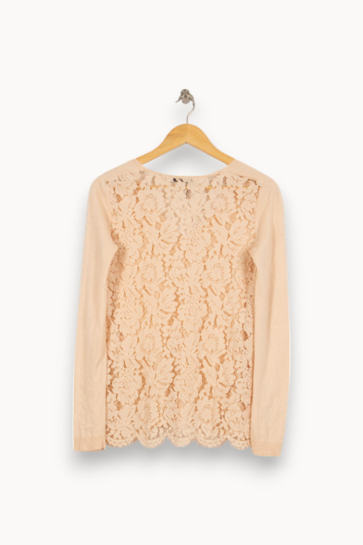 Pull Rose - Taille XS/34 de la marque ZAPA | PARAD34167 - Vendu par Paradigme - Image 4