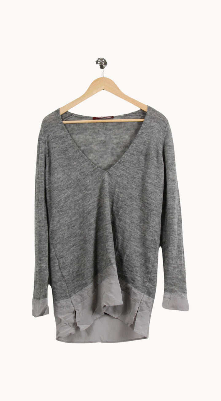Pull Gris - Taille L/40 de la marque Comptoir des Cotonniers | PARAD34181 - Vendu par Paradigme - Image 2