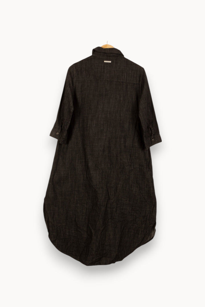 Robe chemise noire - Taille M/38 de la marque Humility | PARAD34185 - Vendu par Paradigme - Image 4