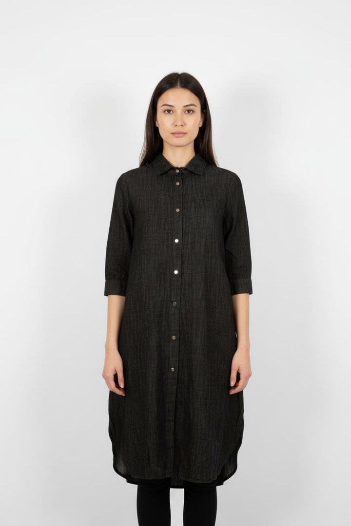 Robe chemise noire - Taille M/38
