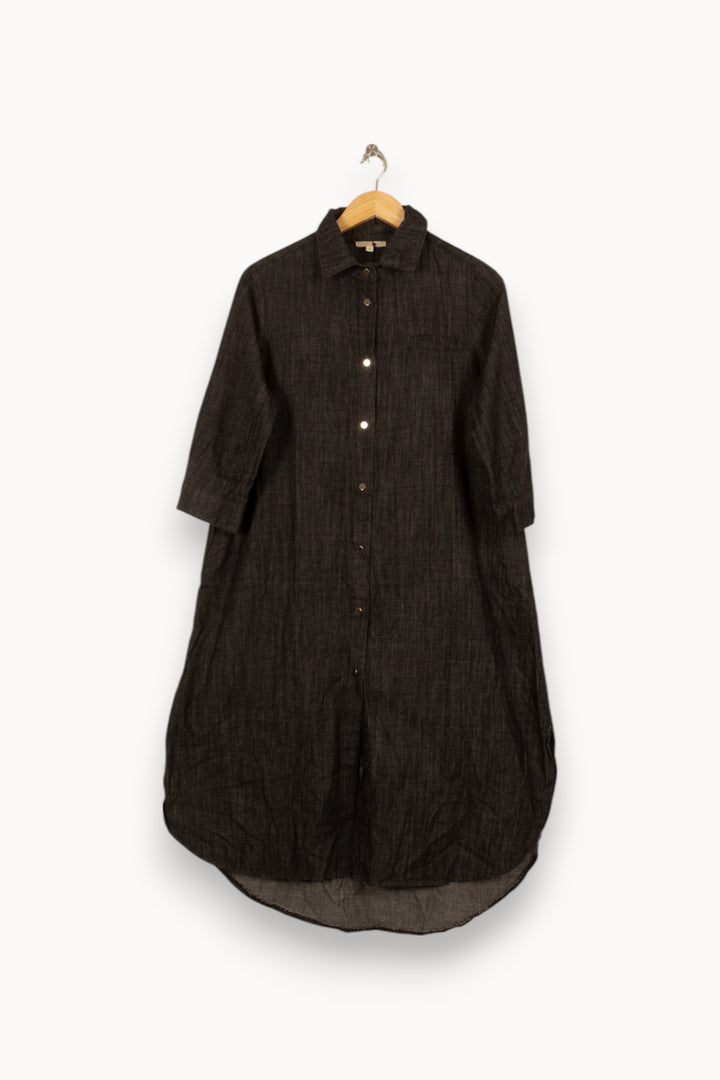 Robe chemise noire - Taille M/38 de la marque Humility | PARAD34185 - Vendu par Paradigme - Image 2