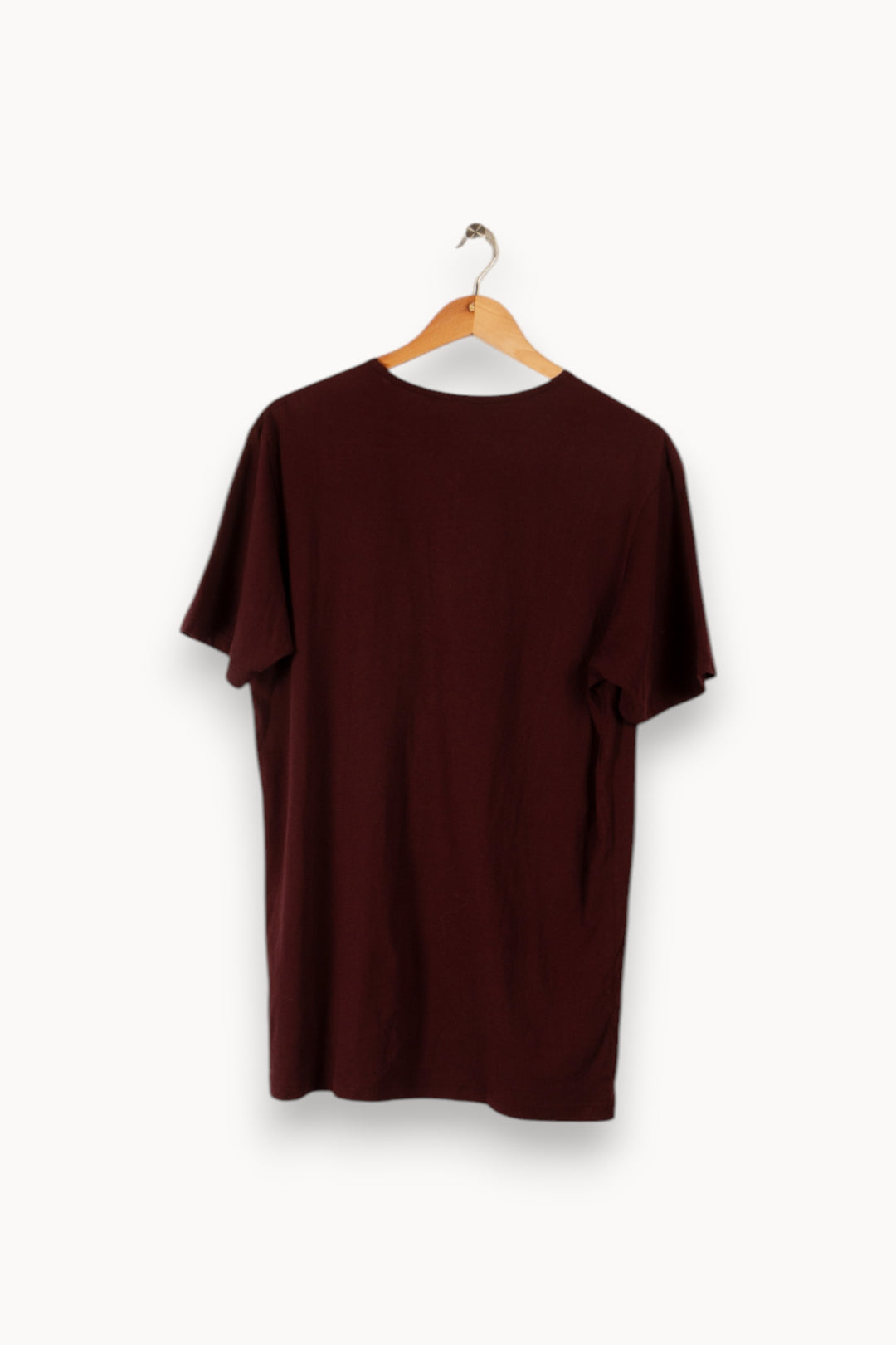 T-shirt bordeaux - Taille L/40