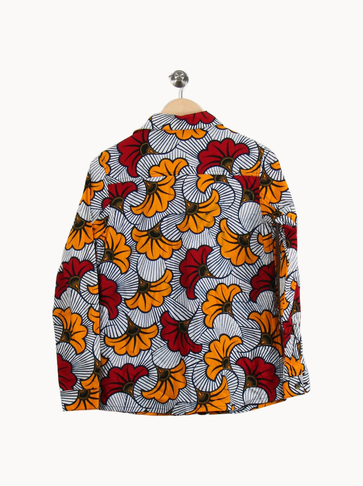Veste Rouge Jaune et Blanche - Taille XS/34 de la marque Sézane | PARAD34188 - Vendu par Paradigme - Image 4
