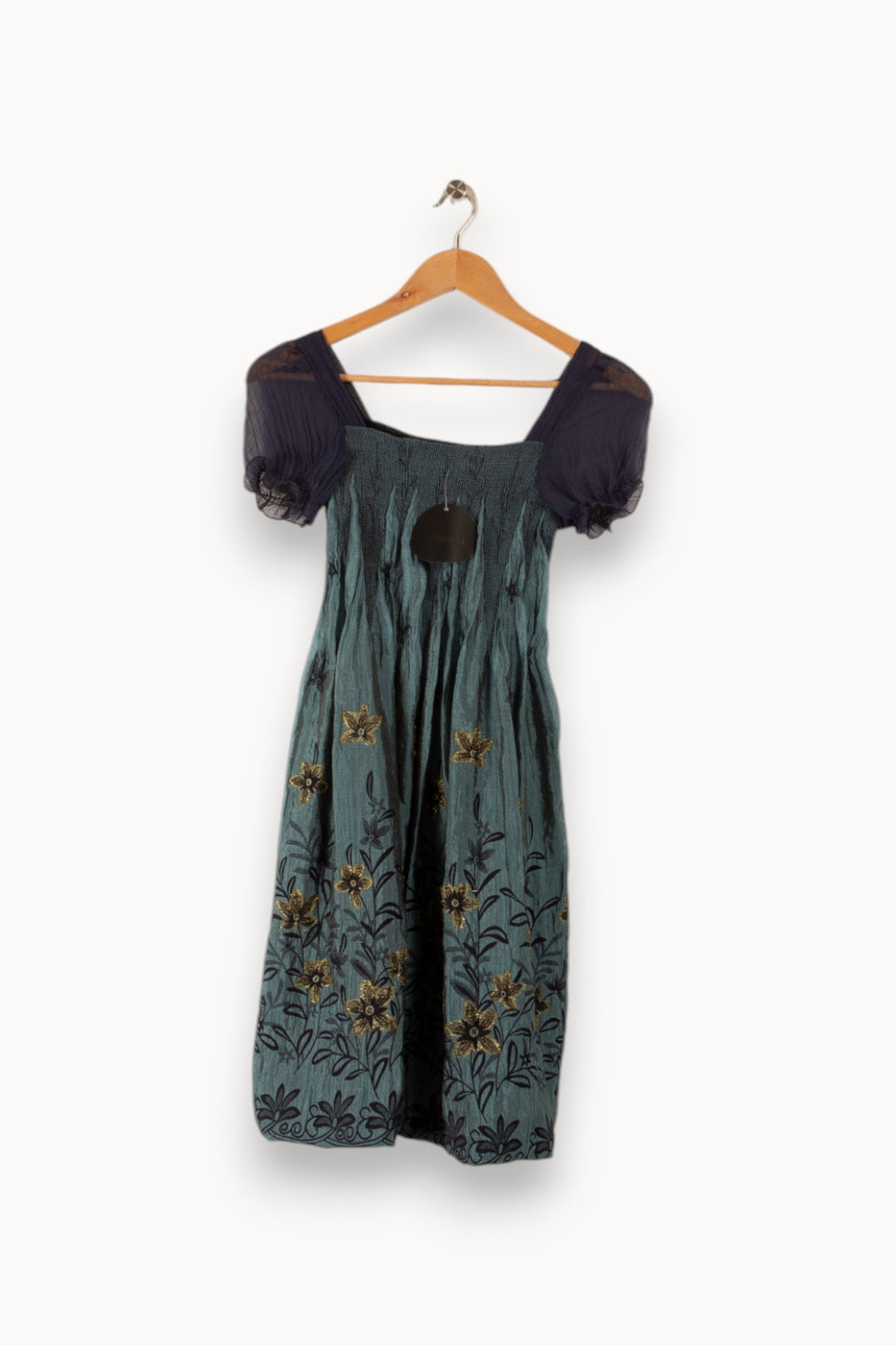 Robe bleue à motifs - Taille XS/34 de la marque Max Mara | PARAD34205 - Vendu par Paradigme - Image 1