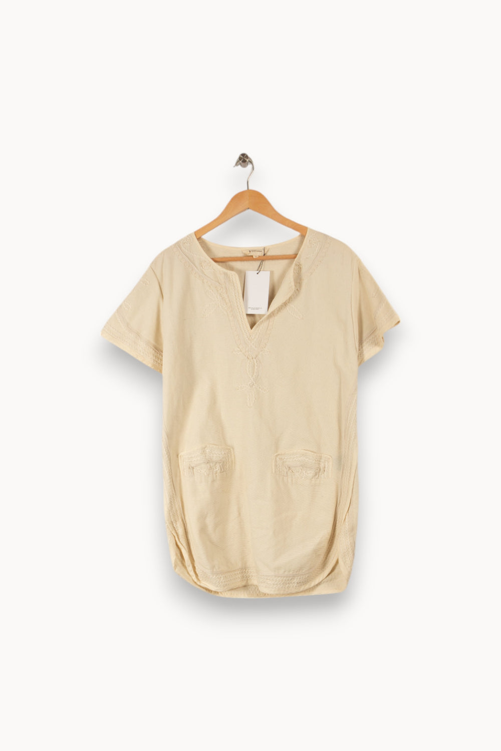 Robe beige - Taille XS/34 de la marque Isabel Marant | PARAD34206 - Vendu par Paradigme - Image 1