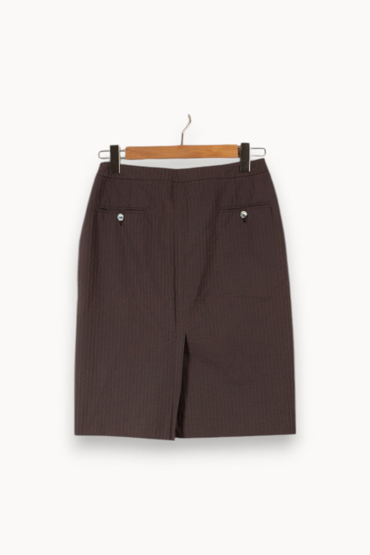 Jupe violette - Taille L/40 de la marque Max Mara | PARAD34207 - Vendu par Paradigme - Image 1