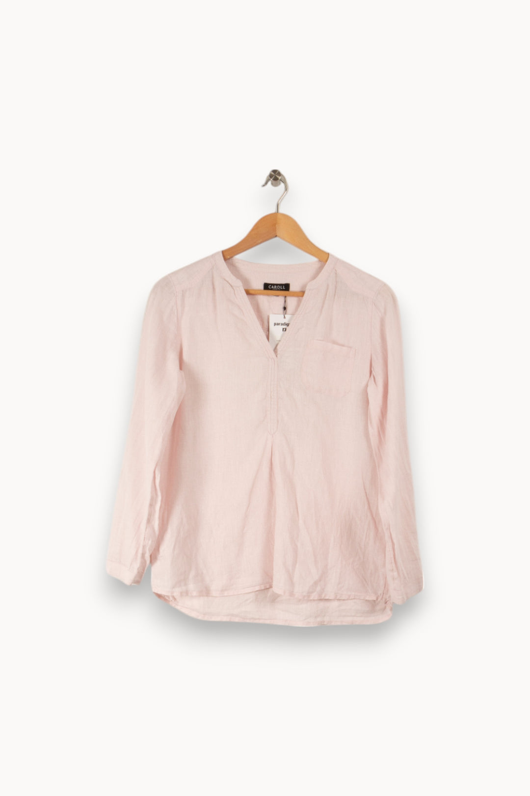 Blouse rose - Taille S/36 de la marque Caroll | PARAD34212 - Vendu par Paradigme - Image 1
