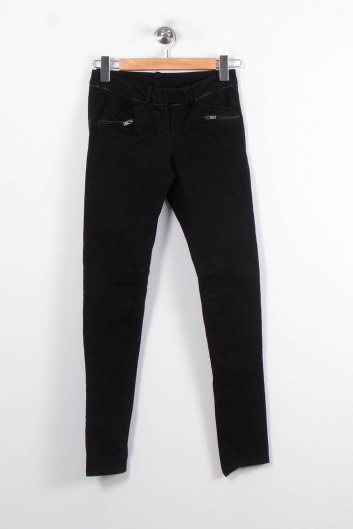 Pantalon Slim Noir - Taille XS/34 de la marque Maje | PARAD34214 - Vendu par Paradigme - Image 2