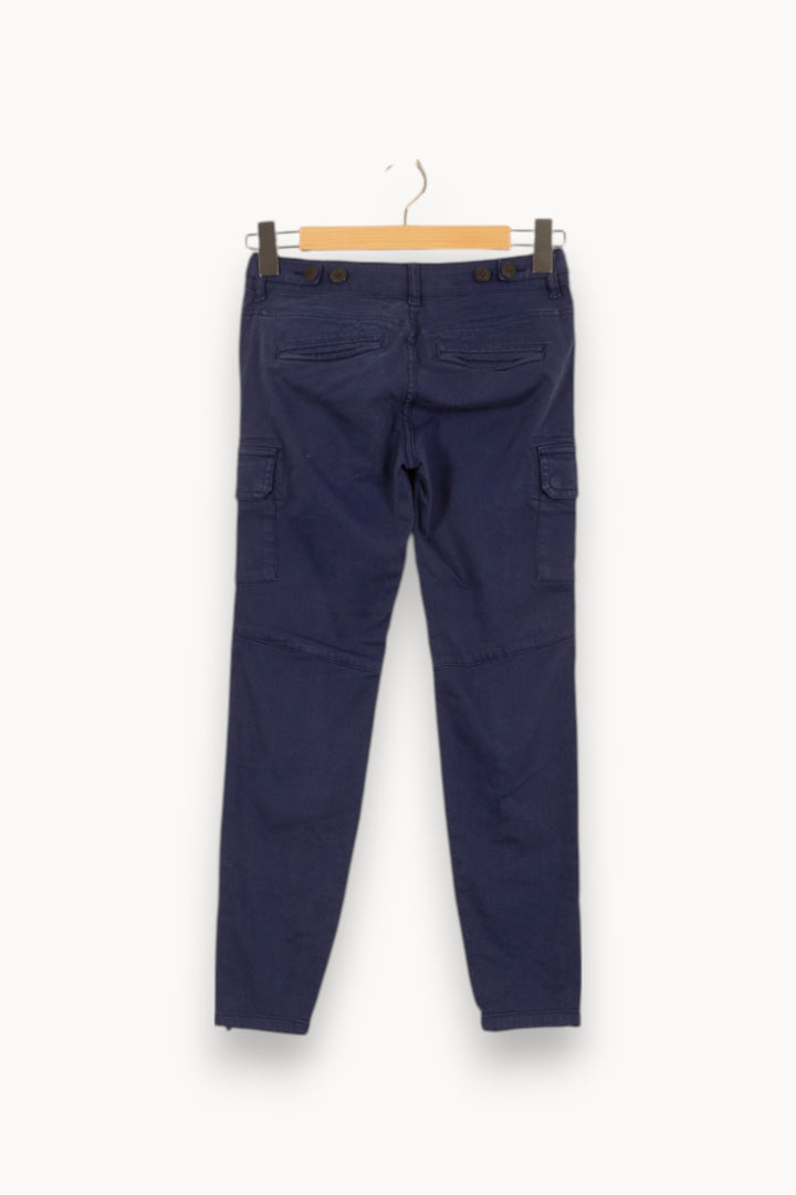 Pantalon Cargo Bleu - Taille XS/34 de la marque Comptoir des Cotonniers | PARAD34220 - Vendu par Paradigme - Image 4