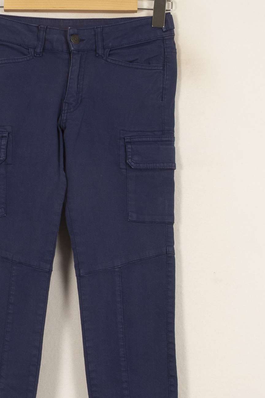 Pantalon Cargo Bleu - Taille XS/34 de la marque Comptoir des Cotonniers | PARAD34220 - Vendu par Paradigme - Image 3