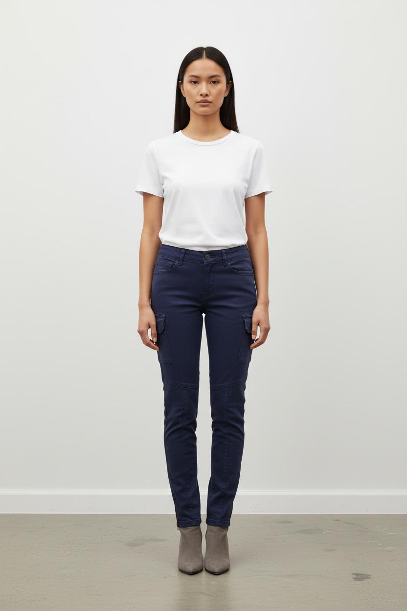 Pantalon Cargo Bleu - Taille XS/34