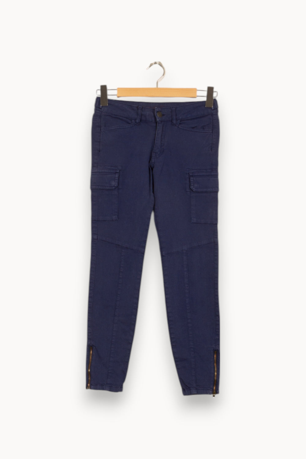 Pantalon Cargo Bleu - Taille XS/34 de la marque Comptoir des Cotonniers | PARAD34220 - Vendu par Paradigme - Image 2