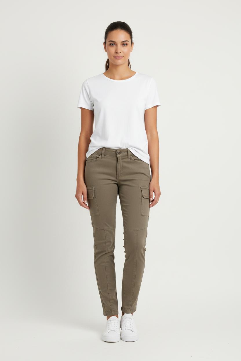 Pantalon Cargo Vert - Taille XS/34 de la marque Comptoir des Cotonniers | PARAD34221 - Vendu par Paradigme - Image 1
