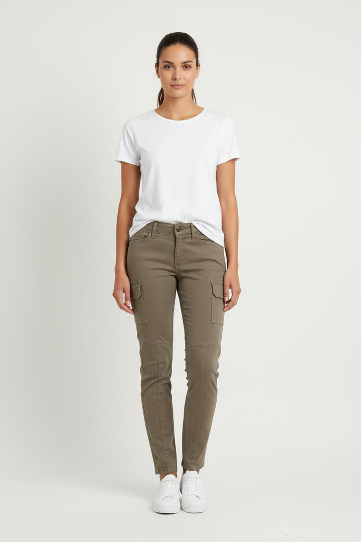 Pantalon Cargo Vert - Taille XS/34 de la marque Comptoir des Cotonniers | PARAD34221 - Vendu par Paradigme - Image 1