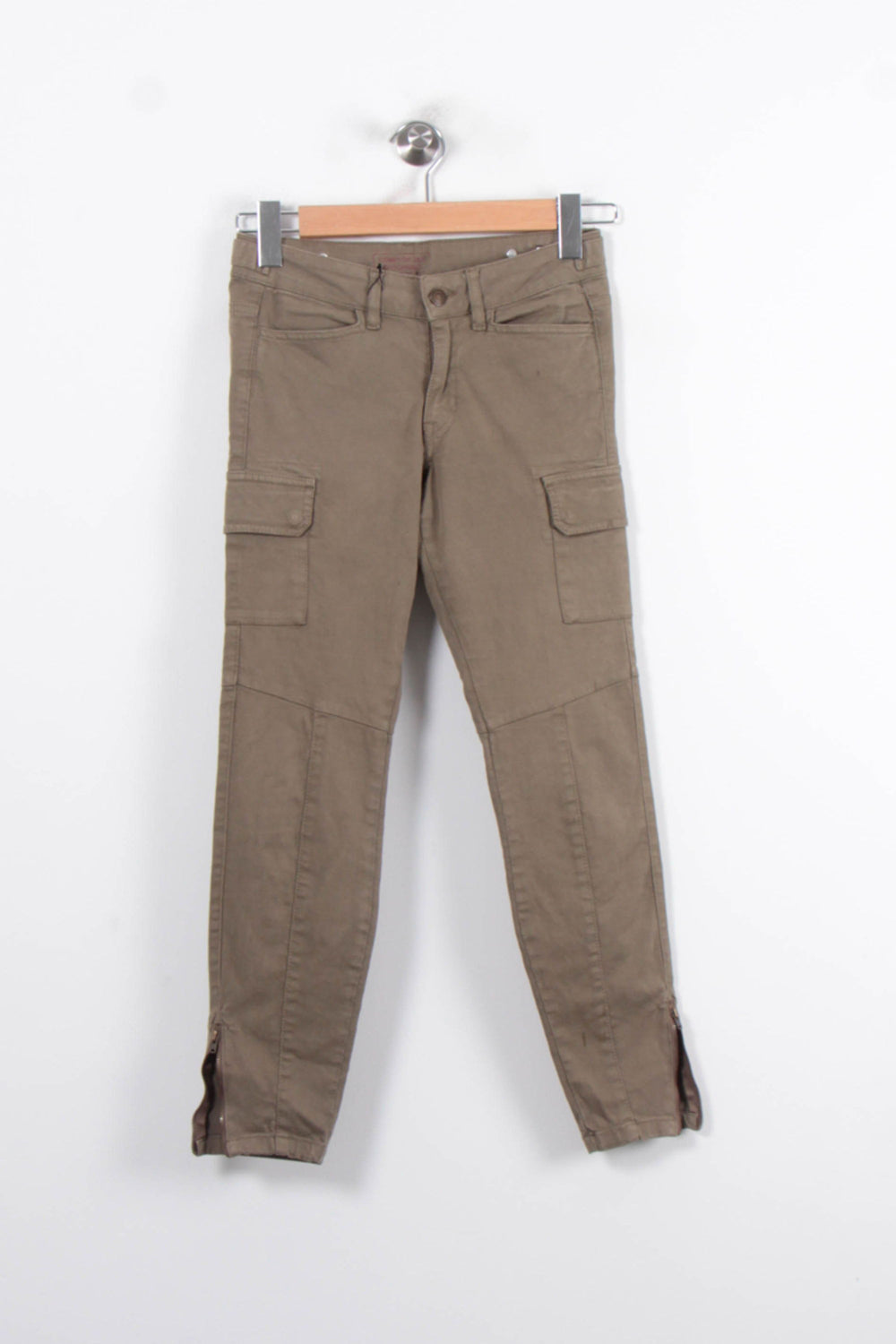 Pantalon Cargo Vert - Taille XS/34 de la marque Comptoir des Cotonniers | PARAD34221 - Vendu par Paradigme - Image 2