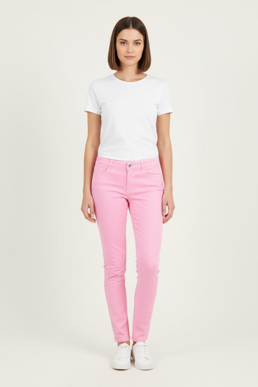 Jean Rose - Taille XS/34 de la marque Claudie Pierlot | PARAD34222 - Vendu par Paradigme - Image 1