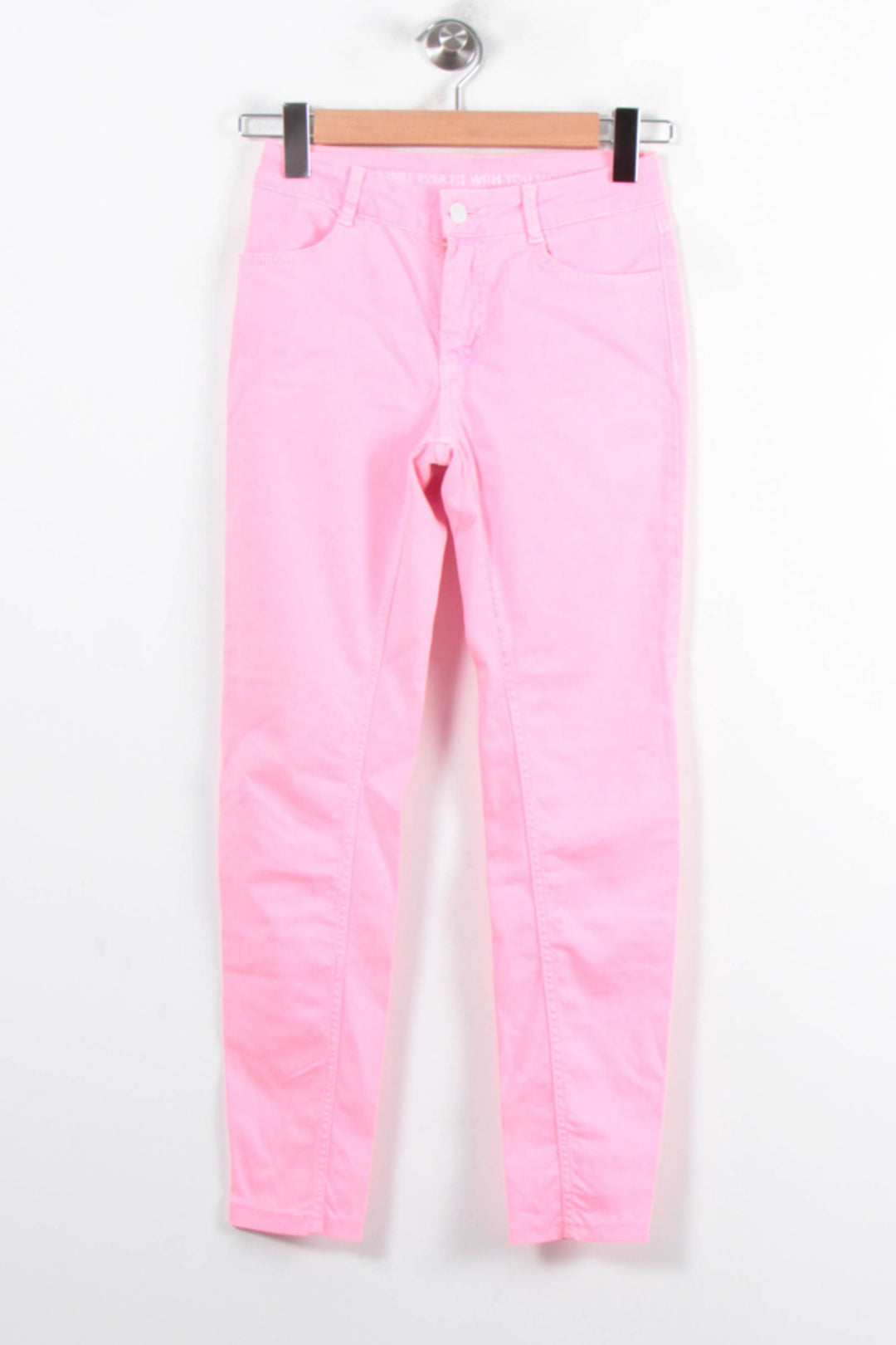 Jean Rose - Taille XS/34 de la marque Claudie Pierlot | PARAD34222 - Vendu par Paradigme - Image 2