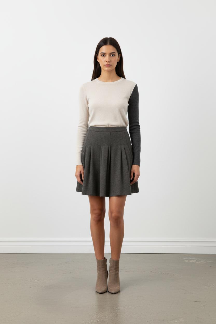 Jupe grise - Taille L/40