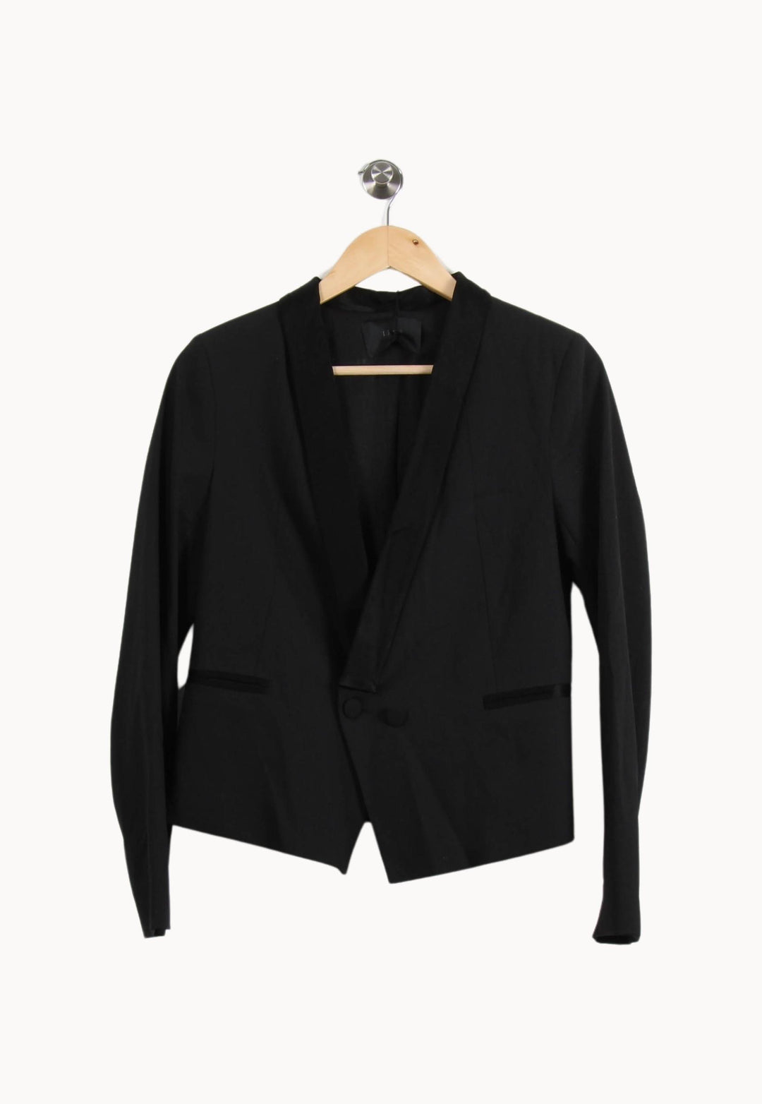 Veste Noire - Taille M/38 de la marque IKKS | PARAD34230 - Vendu par Paradigme - Image 2