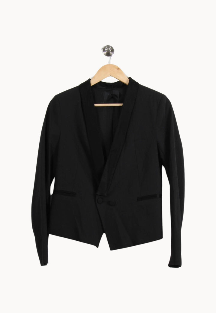 Veste Noire - Taille M/38 de la marque IKKS | PARAD34230 - Vendu par Paradigme - Image 2