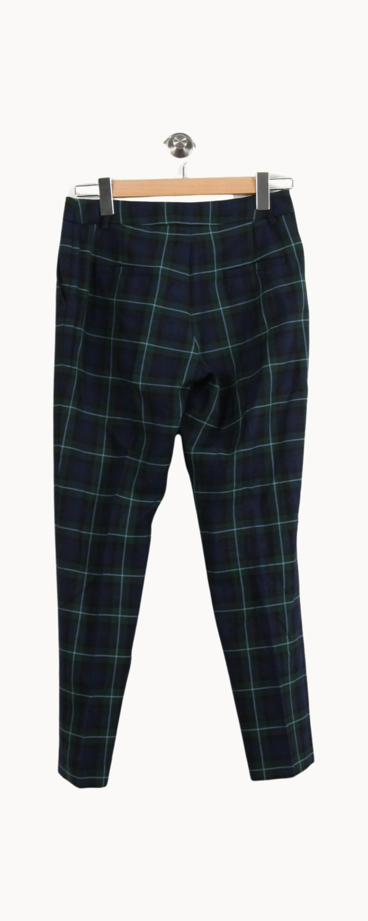 Pantalon Carreaux Bleu et Vert - Taille M/38 de la marque Claudie Pierlot | PARAD34288 - Vendu par Paradigme - Image 4