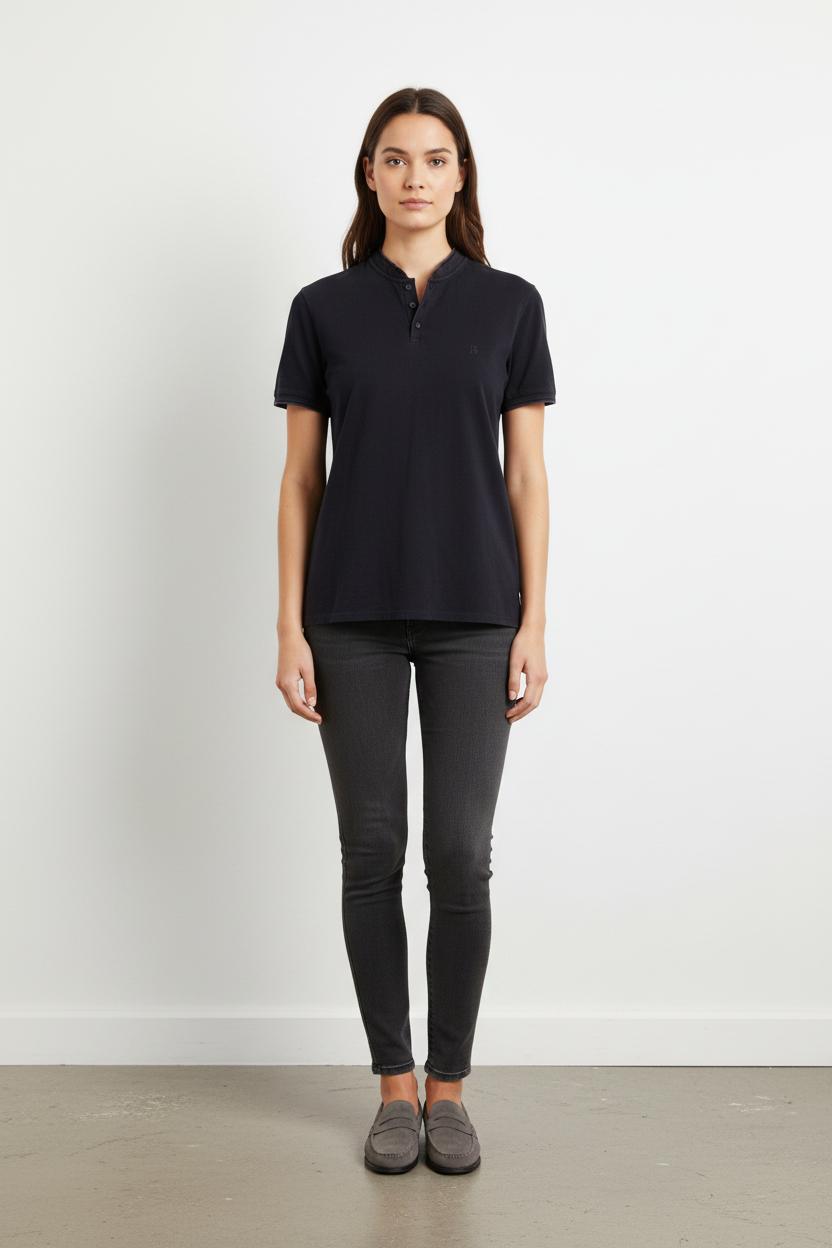 Polo bleu foncé - Taille M/38