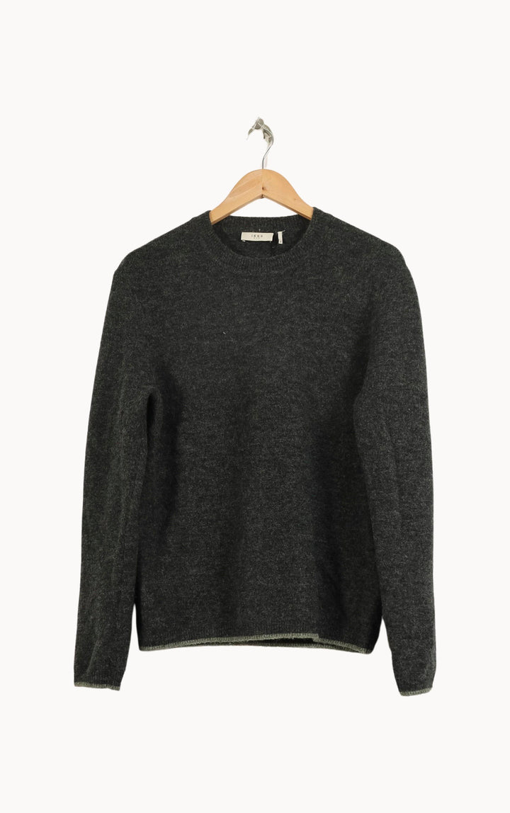 Pull Gris - Taille S/36 de la marque IKKS | PARAD34329 - Vendu par Paradigme - Image 2