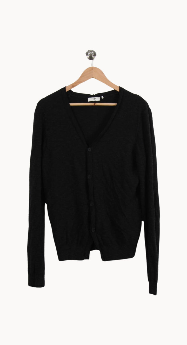 Cardigan Noir - Taille M/38 de la marque IKKS | PARAD34331 - Vendu par Paradigme - Image 2