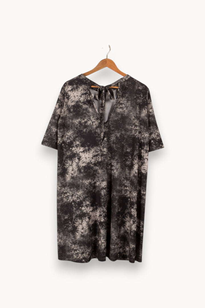 Robe verte/grise - Taille S/36 de la marque La Fée Maraboutée | PARAD34335 - Vendu par Paradigme - Image 3