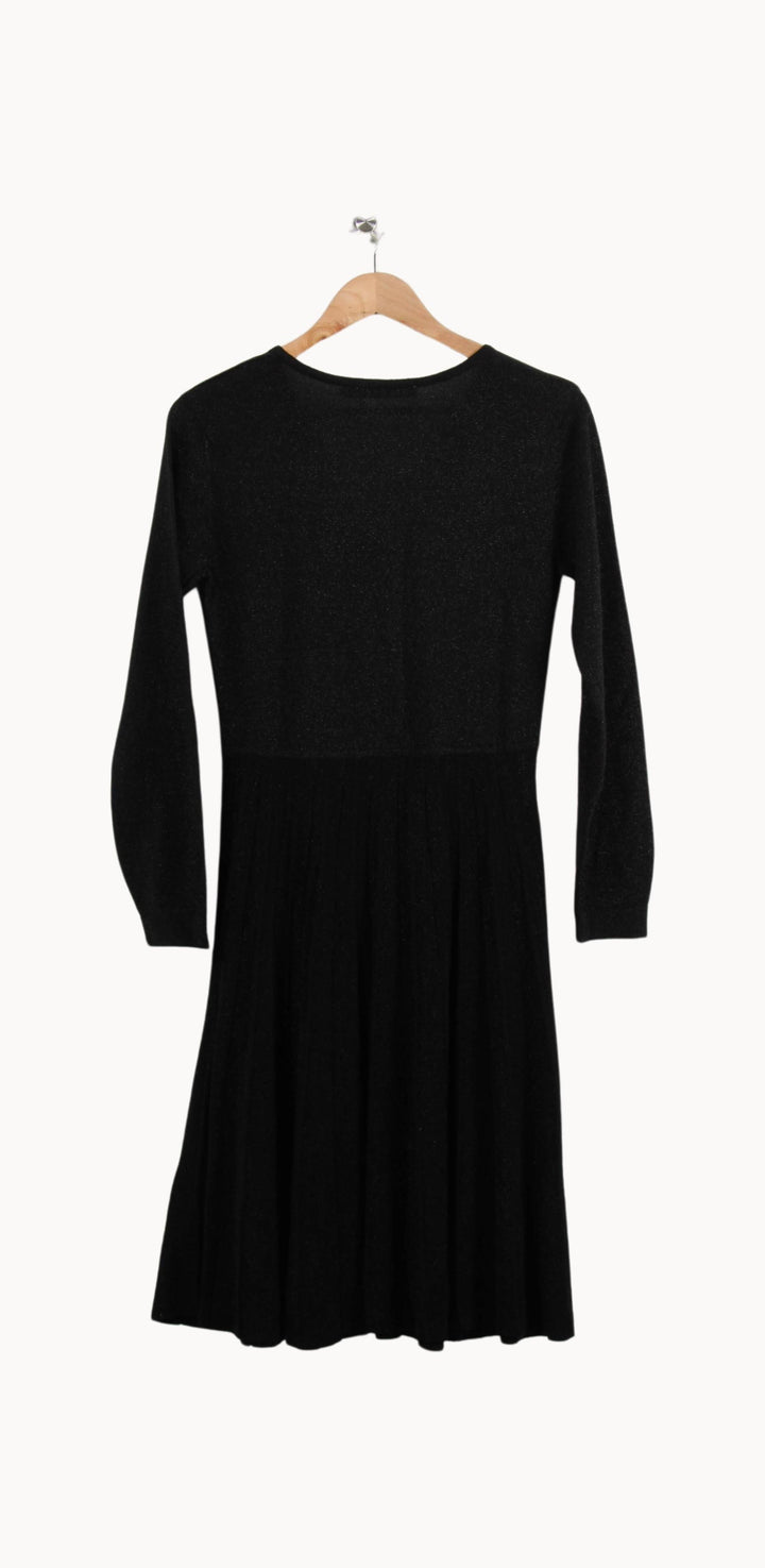 Robe Noire - Taille S/36 de la marque La Fée Maraboutée | PARAD34336 - Vendu par Paradigme - Image 4