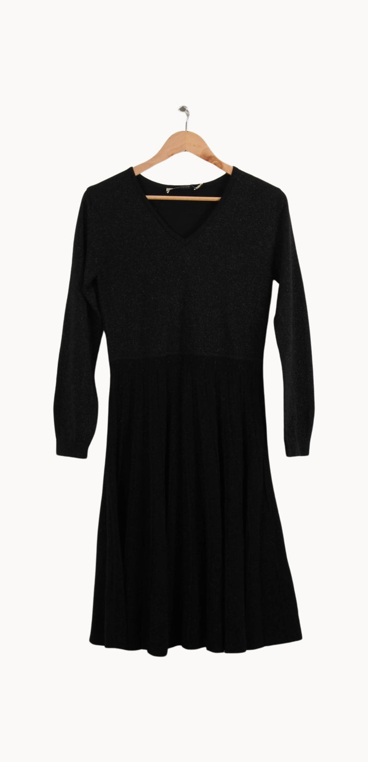 Robe Noire - Taille S/36 de la marque La Fée Maraboutée | PARAD34336 - Vendu par Paradigme - Image 2