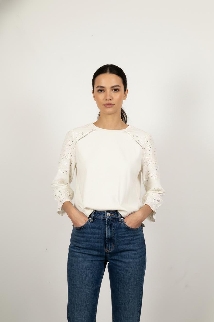 Pull Blanc - Taille S/36