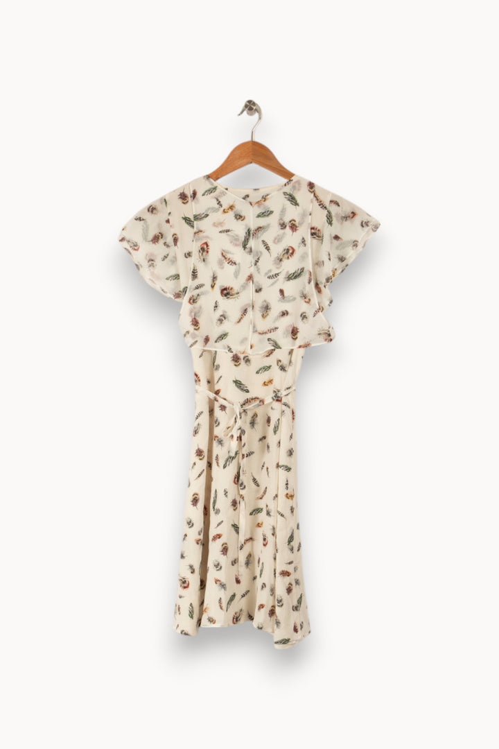 Robe blanche à motifs - Taille XS/34 de la marque The Kooples | PARAD34348 - Vendu par Paradigme - Image 3
