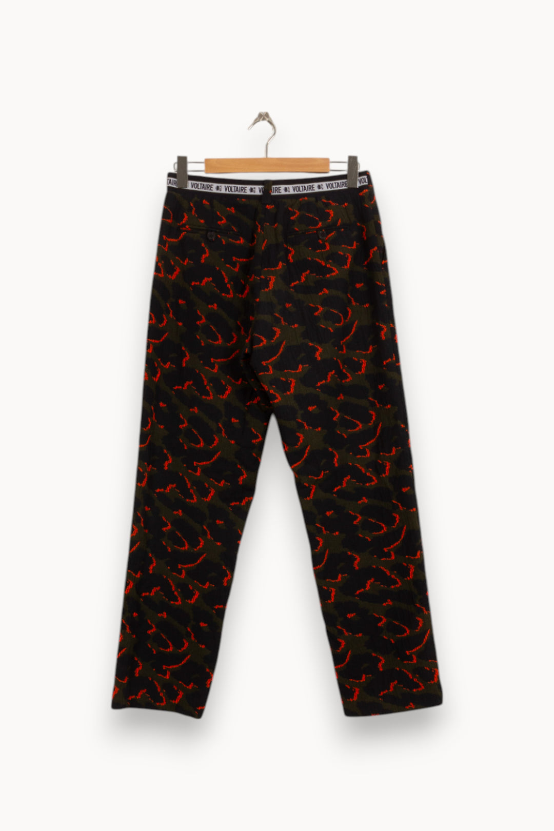 Pantalon Noir et Rouge - Taille M/38 de la marque Zadig&Voltaire | PARAD34352 - Vendu par Paradigme - Image 4