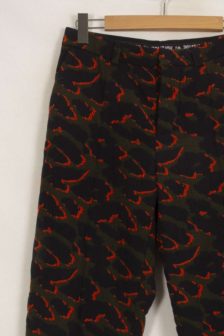 Pantalon Noir et Rouge - Taille M/38 de la marque Zadig&Voltaire | PARAD34352 - Vendu par Paradigme - Image 3
