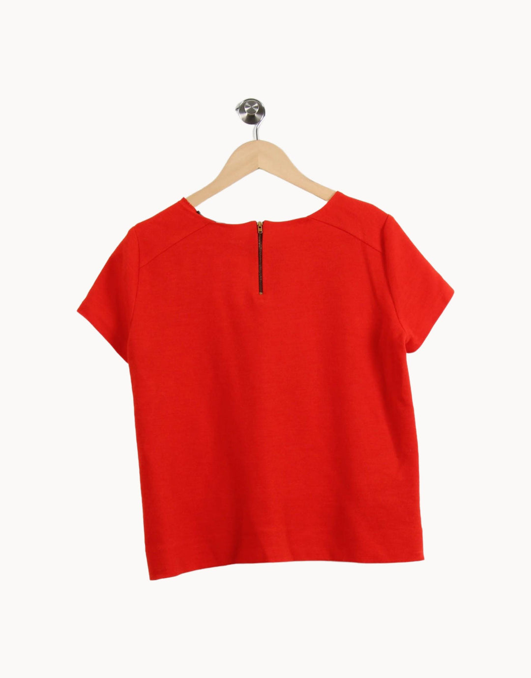 Tee-shirt Rouge - Taille M/38 de la marque Maje | PARAD34357 - Vendu par Paradigme - Image 4