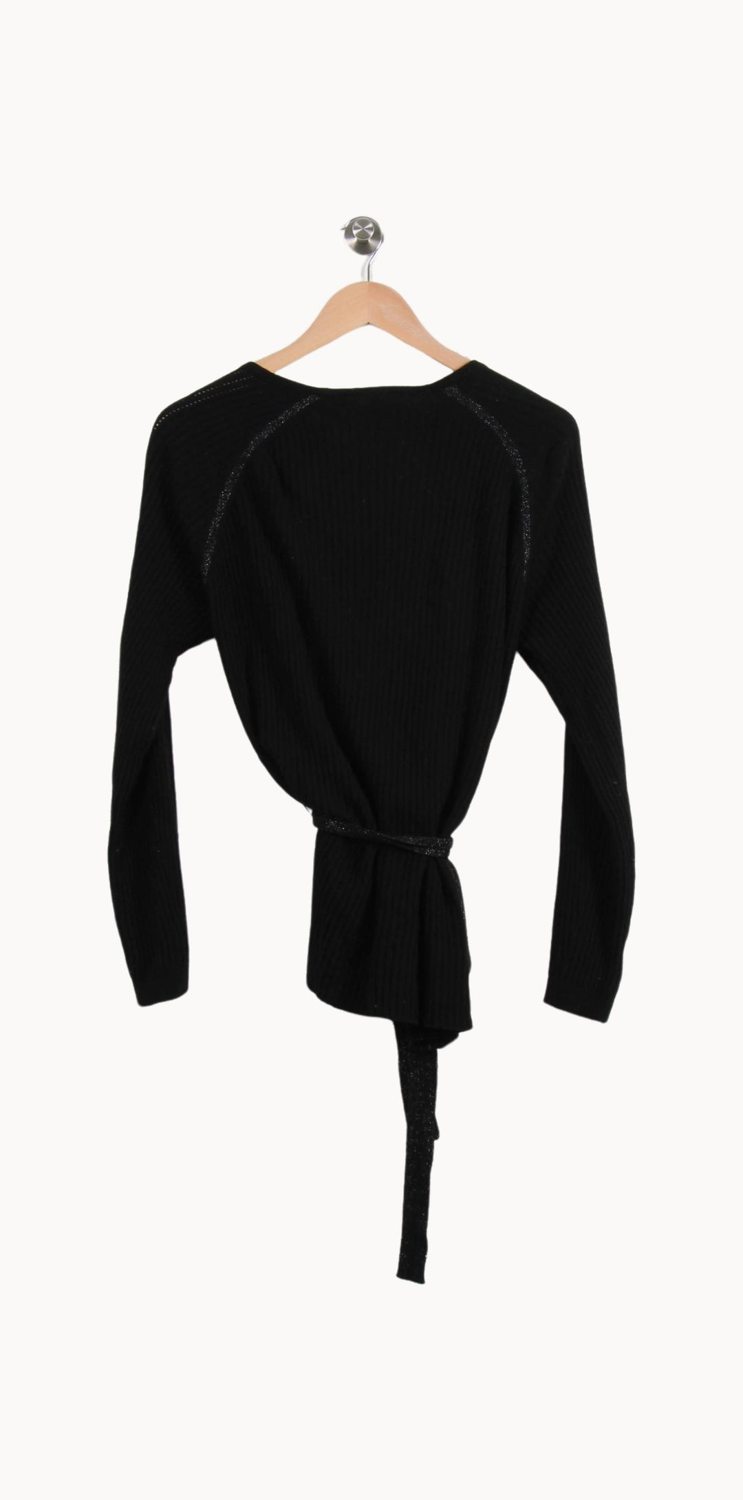 Cache-cœur Noir - Taille M/38 de la marque Karl Marc John | PARAD34360 - Vendu par Paradigme - Image 4
