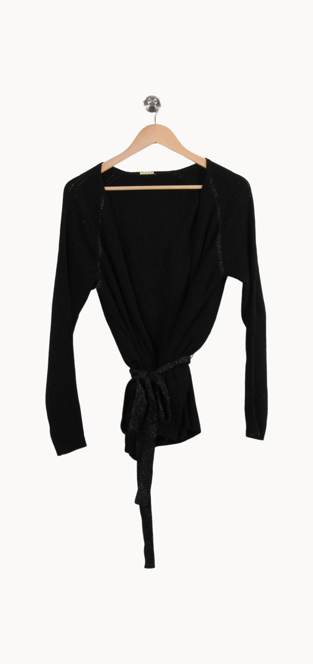 Cache-cœur Noir - Taille M/38 de la marque Karl Marc John | PARAD34360 - Vendu par Paradigme - Image 2