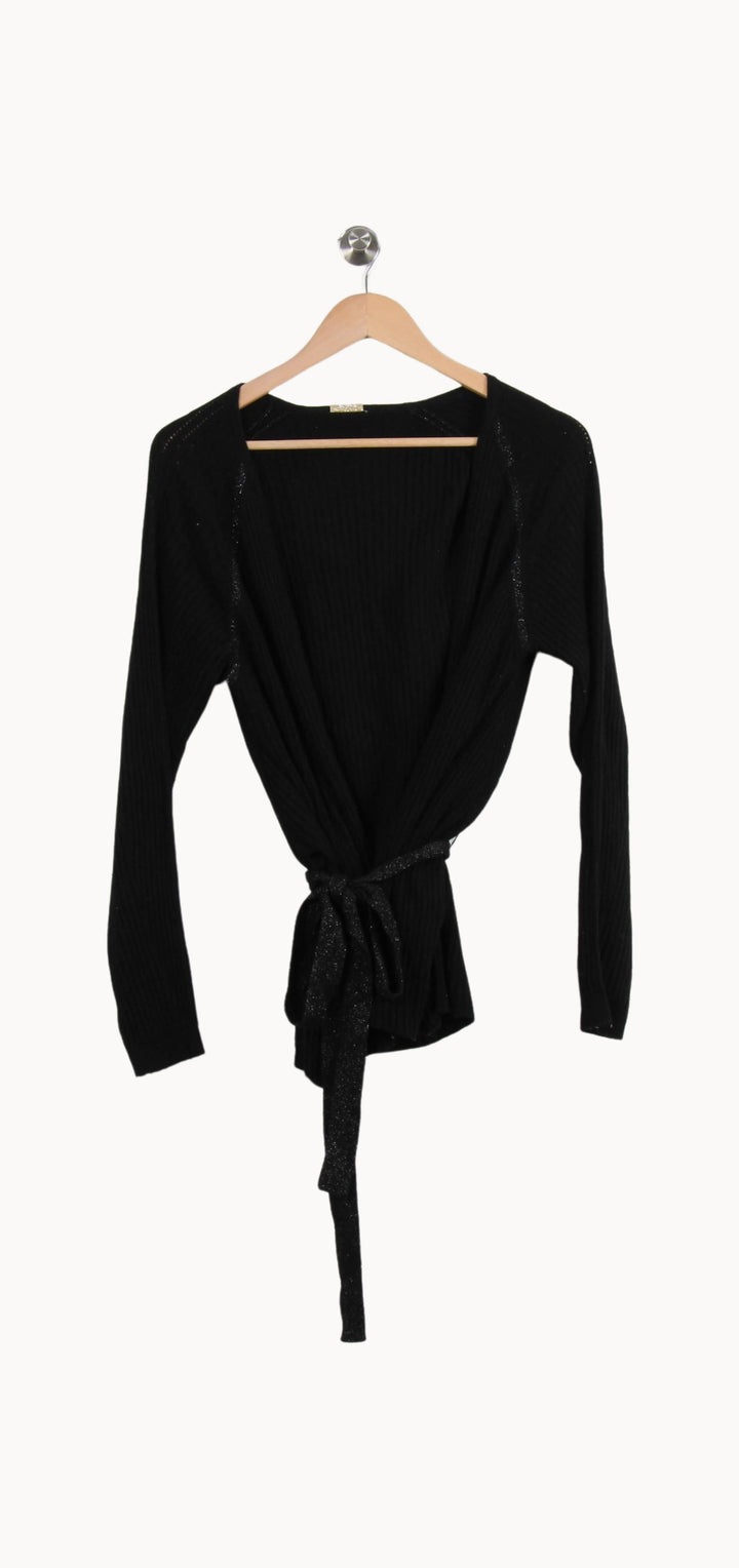 Cache-cœur Noir - Taille M/38 de la marque Karl Marc John | PARAD34360 - Vendu par Paradigme - Image 2