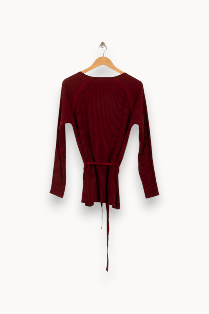 Cardigan Bordeaux - Taille M/38 de la marque Karl Marc John | PARAD34361 - Vendu par Paradigme - Image 4