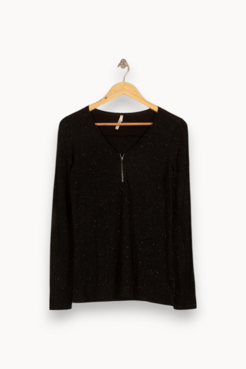 Tee-shirt Noir - Taille S/36 de la marque I.Code | PARAD34367 - Vendu par Paradigme - Image 2