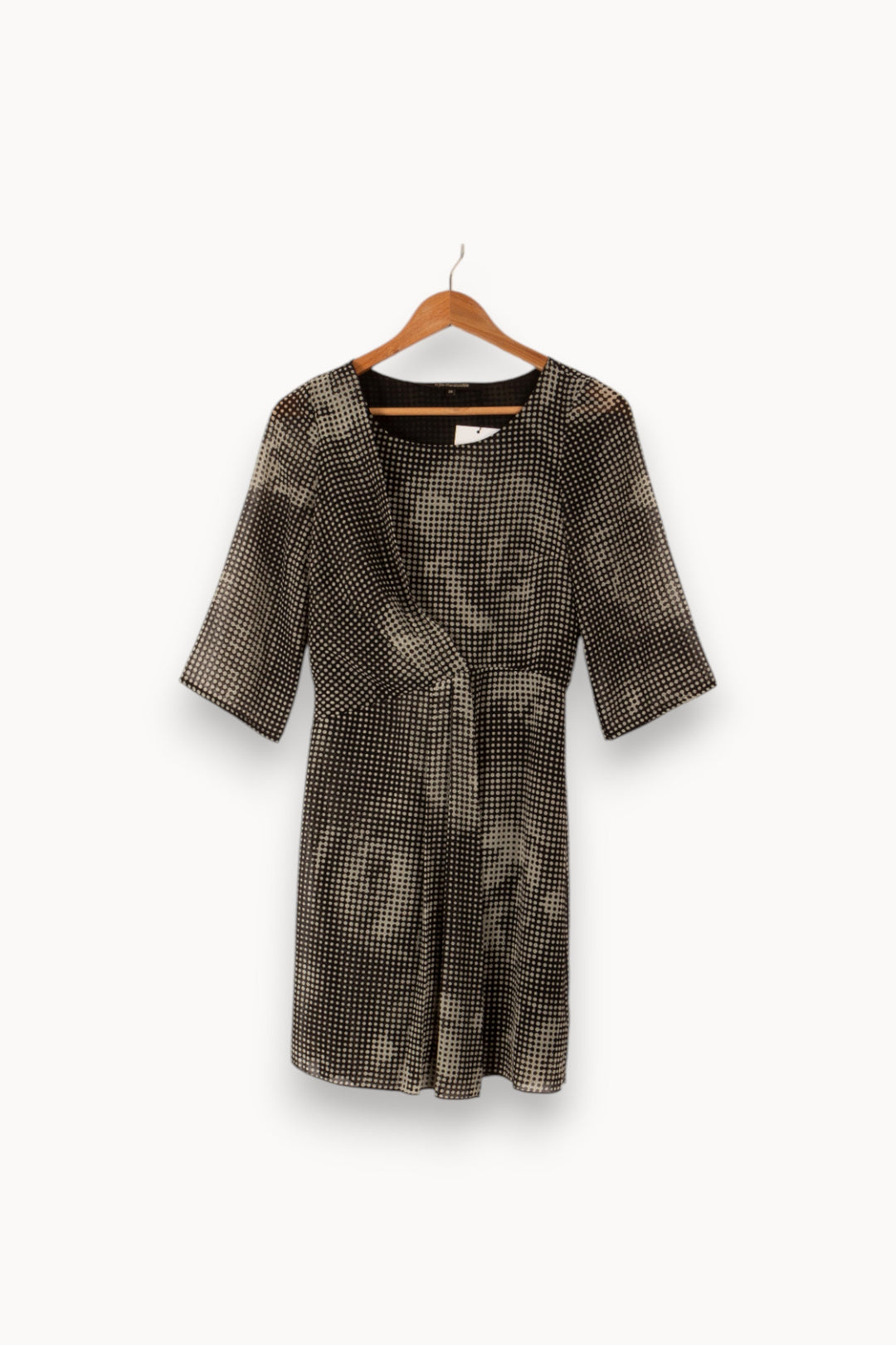Robe noire à pois - Taille S/36 de la marque La Fée Maraboutée | PARAD34372 - Vendu par Paradigme - Image 1