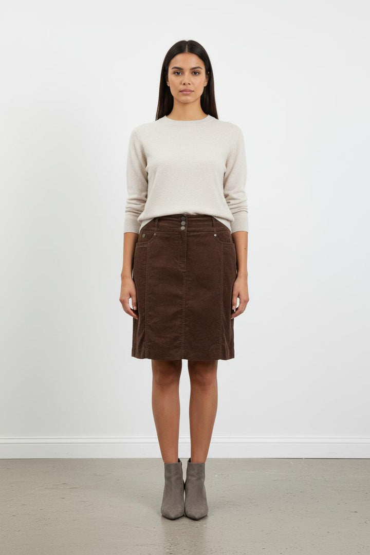 Jupe marron - Taille L/40