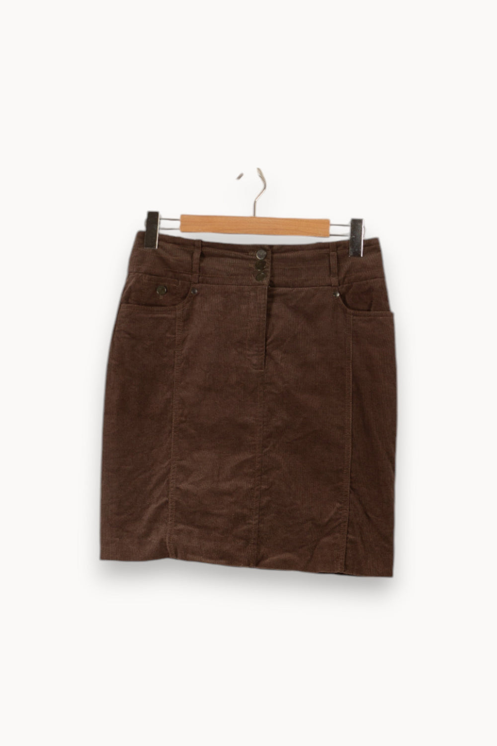 Jupe marron - Taille L/40 de la marque Caroll | PARAD34402 - Vendu par Paradigme - Image 1