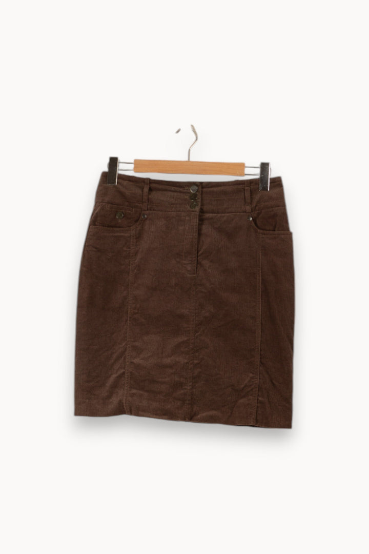 Jupe marron - Taille L/40 de la marque Caroll | PARAD34402 - Vendu par Paradigme - Image 1