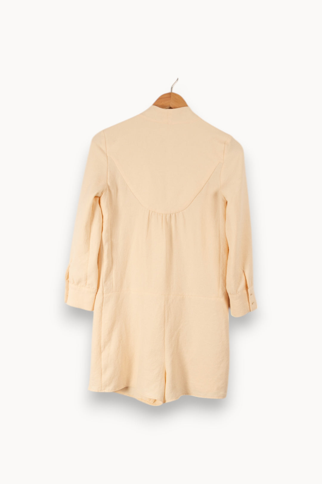 Combishort beige - Taille XS/34 de la marque ba&sh | PARAD34416 - Vendu par Paradigme - Image 3