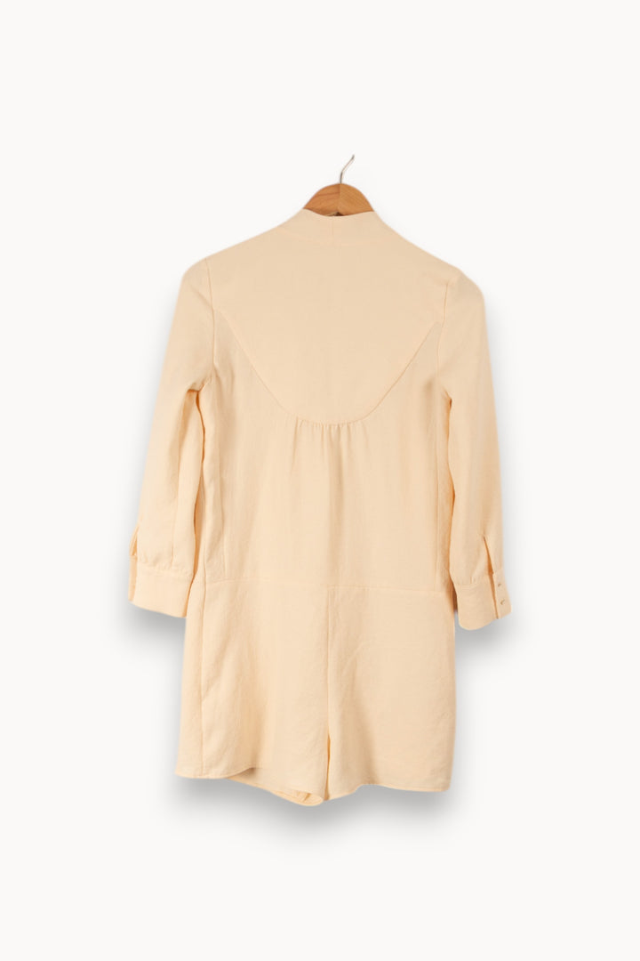 Combishort beige - Taille XS/34 de la marque ba&sh | PARAD34416 - Vendu par Paradigme - Image 3